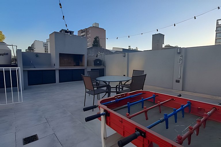 Hornera Emma - Casa soñada. Terraza y parrillero.